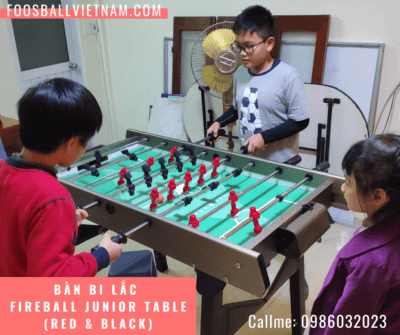 Bàn bi lắc Fireball Junior Table (RED & BLACK) cho gia đình