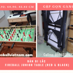 bàn bi lắc Fireball Junior Table (RED & BLACK)
