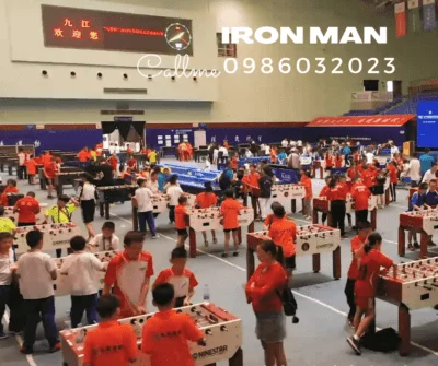 Bàn bi lắc thi đấu IRON MAN SKU jx 199