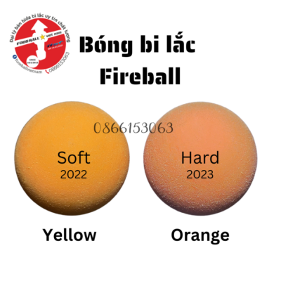 Bóng bi lắc thi đấu fireball soft và hard