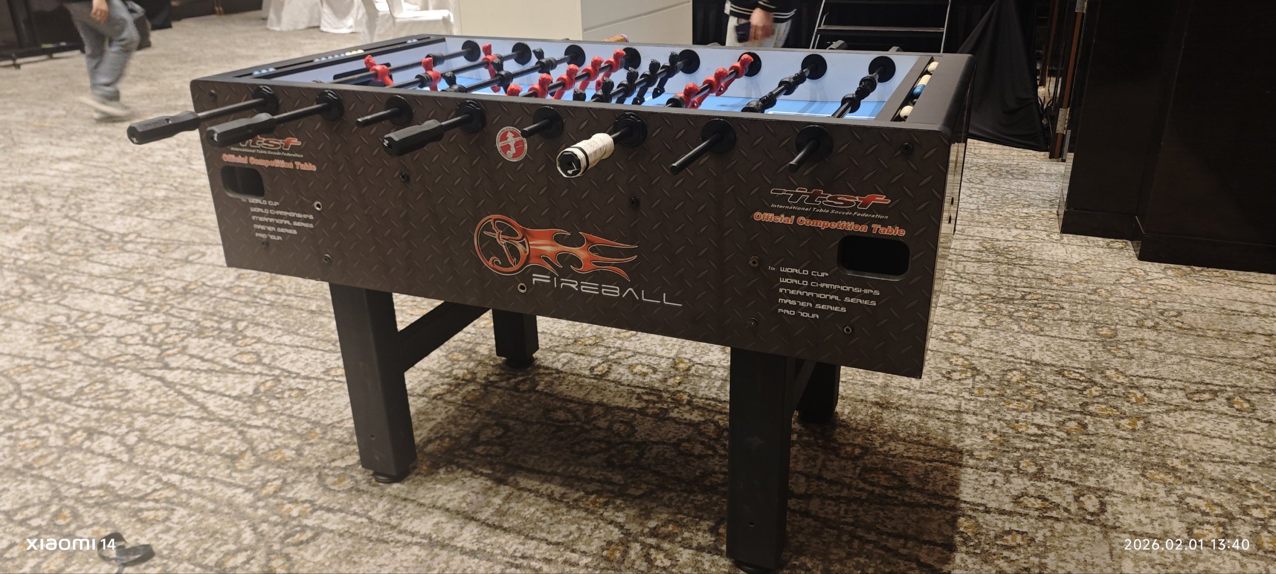 Bàn bi lắc thi đấu Fireball World Cup COMPETITION RECOGNIZED TABLE 4 Bàn bi lắc thi đấu Fireball World Cup COMPETITION RECOGNIZED TABLE - Ảnh 2