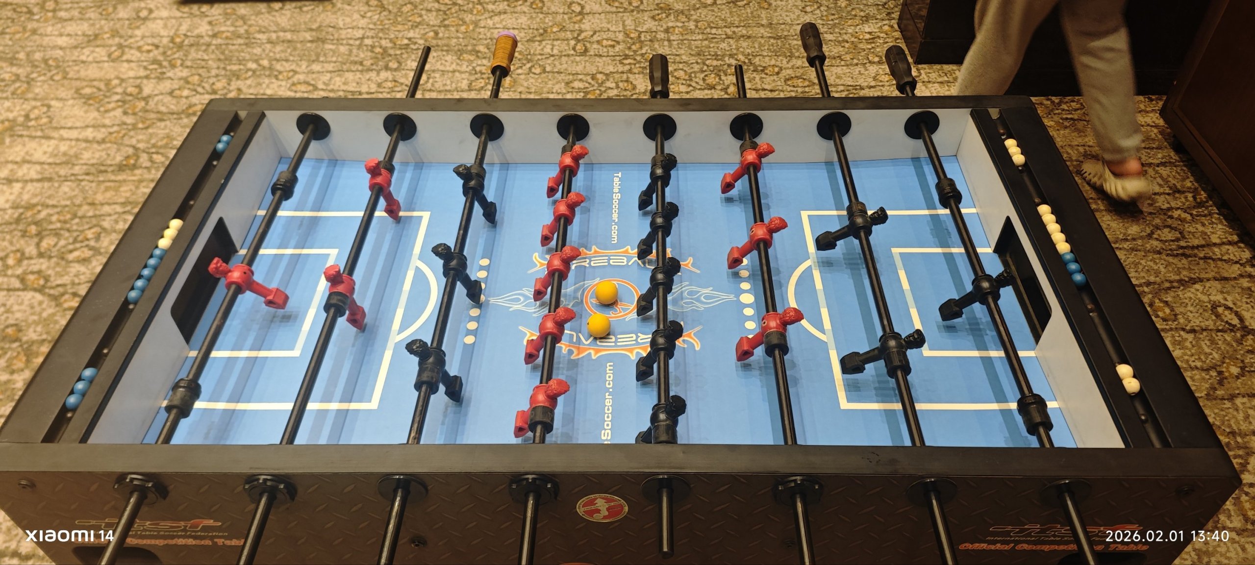 Bàn bi lắc thi đấu Fireball World Cup COMPETITION RECOGNIZED TABLE 3 Bàn bi lắc thi đấu Fireball World Cup COMPETITION RECOGNIZED TABLE