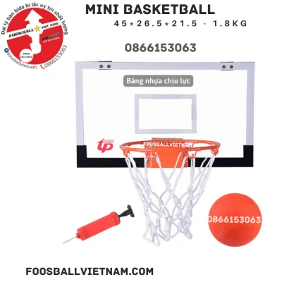 Bảng bóng rổ basketball mini gắn tường 