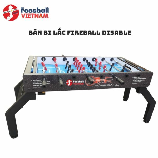 Bàn bi lắc thi đấu Fireball Disable cho người khuyết tật