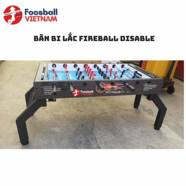 Bàn bi lắc thi đấu Fireball Disable cho người khuyết tật