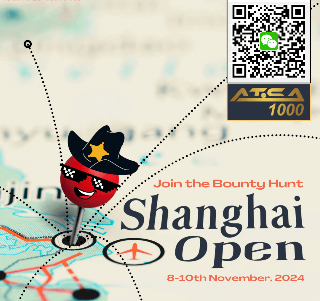 Giải đấu Bi Lắc Thượng Hải Mở rộng 2024 – Săn Tiền Thưởng ATSA1000 – Shanghai Foosball Open 2024