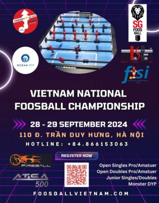 Giải đấu Bi Lắc Vô Địch Việt Nam – Vietnam National Foosball Championship 2024