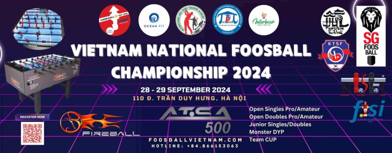 Giải đấu Bi Lắc Vô Địch Việt Nam – Vietnam National Foosball Championship 2024