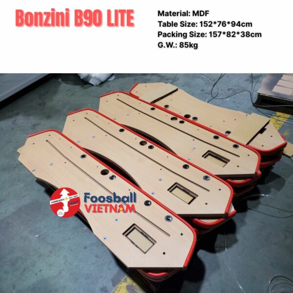 Bàn Bi Lắc Bonzini B90 LITE – Đẳng cấp Pháp, thiết kế tối giản