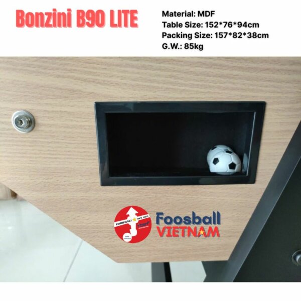 Bàn Bi Lắc Bonzini B90 LITE – Đẳng cấp Pháp, thiết kế tối giản
