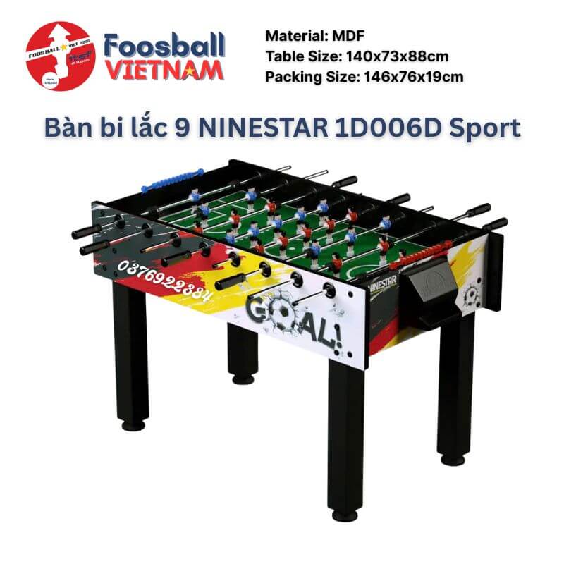 Bàn bi lắc 9 NINESTAR 1D006D Sport