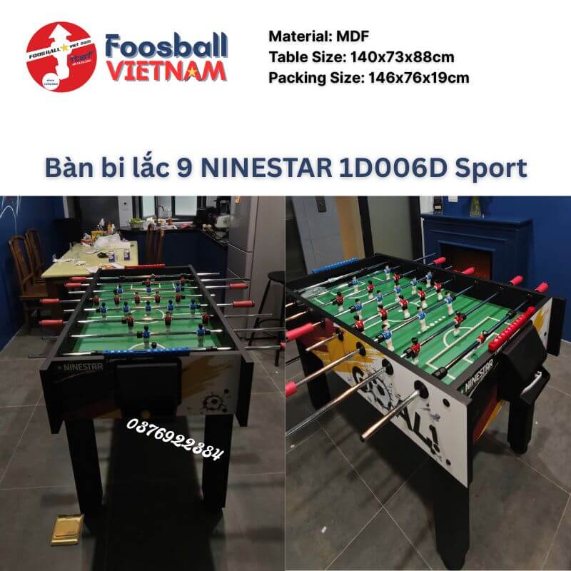 Bàn bi lắc 9 NINESTAR 1D006D Sport 7 Bàn bi lắc 9 NINESTAR 1D006D Sport