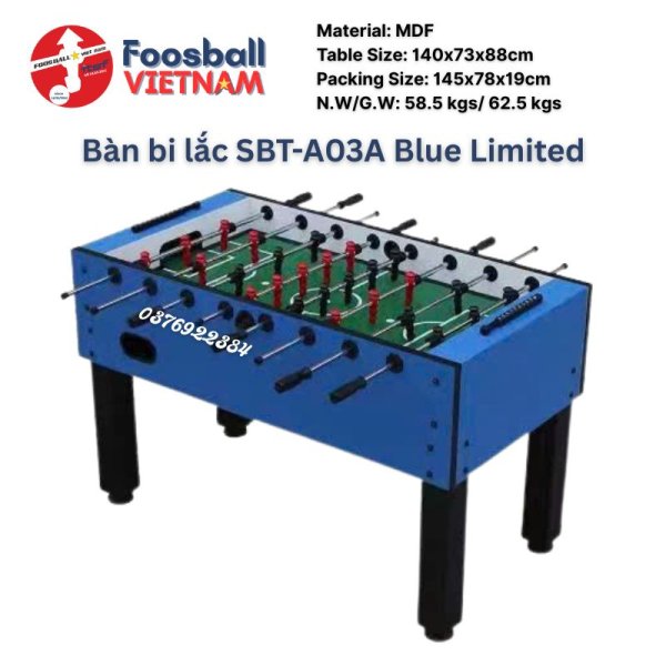 Bàn bi lắc SBT-A03A Blue Limited 9 NINESTAR 6 Bàn Bi Lắc SBT-A03A