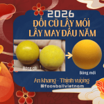 Đổi bóng bi lắc cũ lấy bóng mới